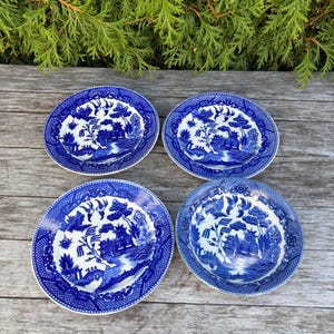 Blue and white antique japanese dishes - Etsy 日本