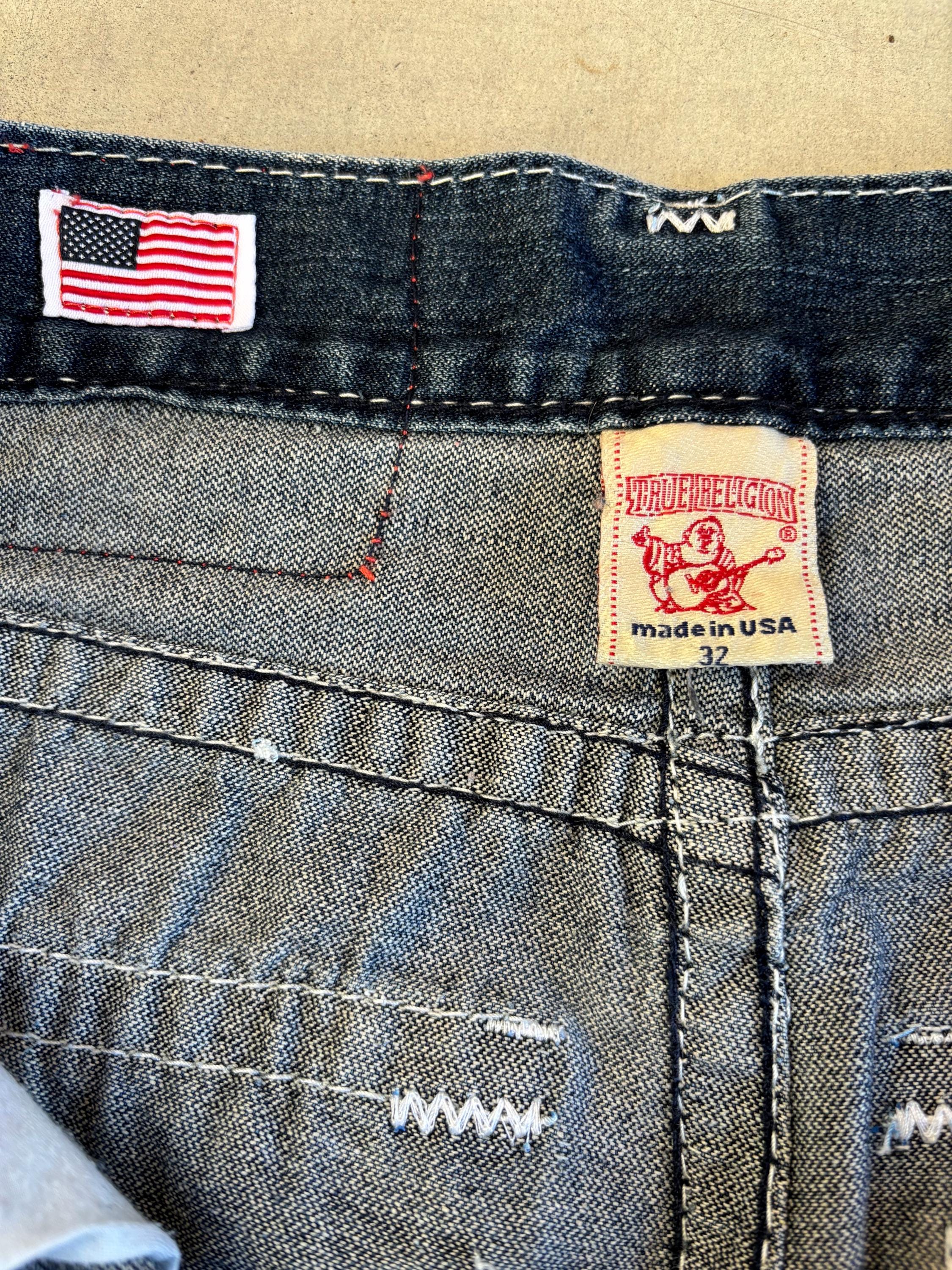 Vintage True Religion Billy Super T Flaps Pocket Design
