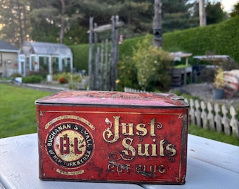 Vintage Benton Mixture Smoking Tobacco Tin