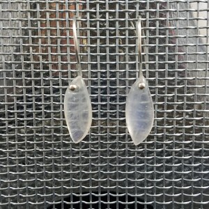 Semiprecious stone earrings with argentium earwires image 2