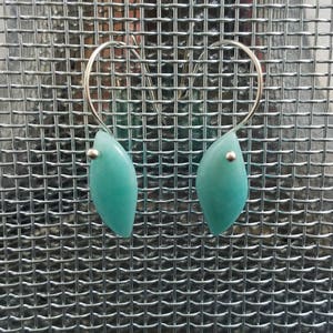 Semiprecious stone earrings with argentium earwires image 5