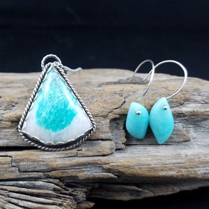 Semiprecious stone earrings with argentium earwires image 6