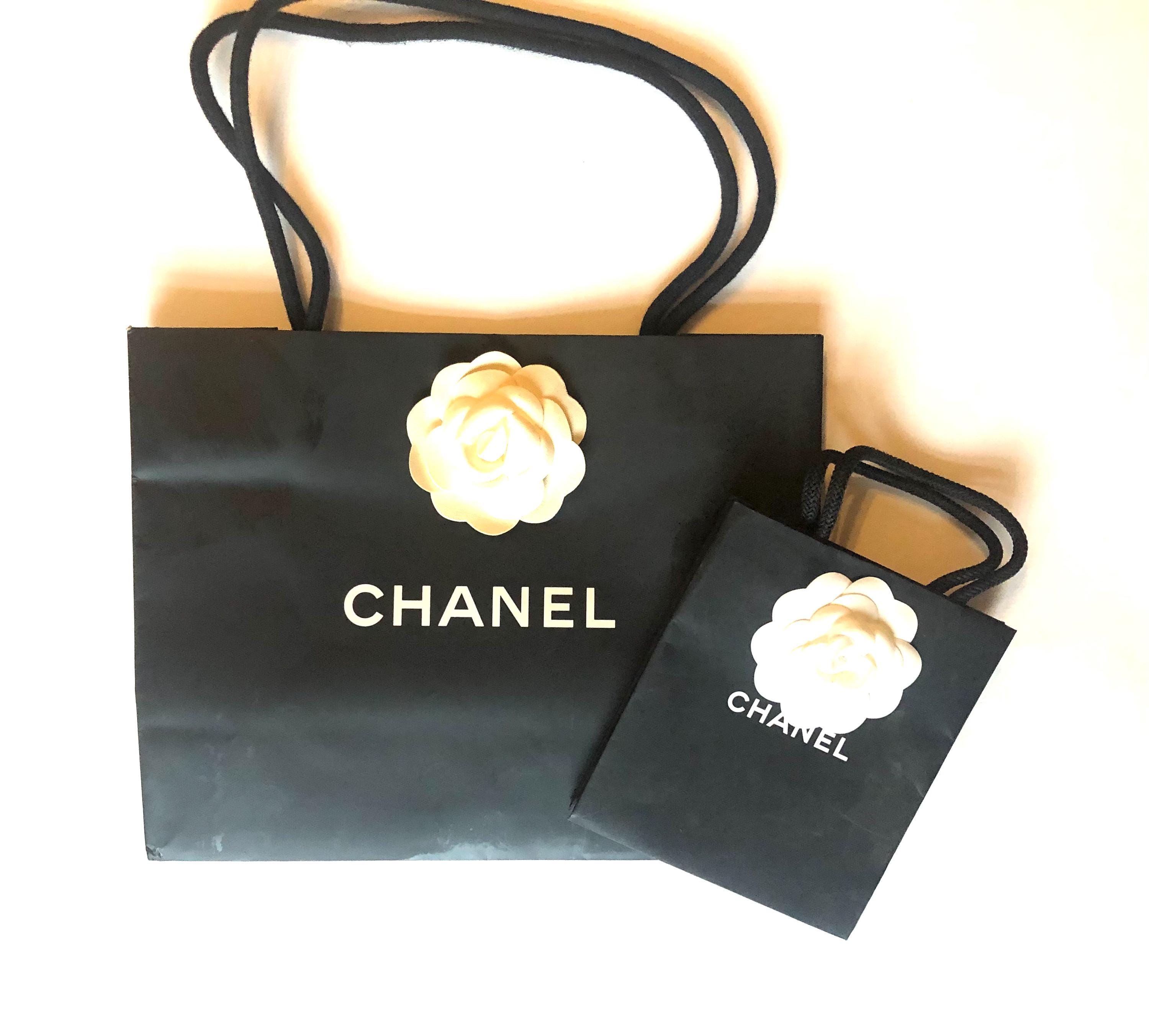 Chanel Camellia Shopping Bag CHANEL With Symbolic Camellia Gift