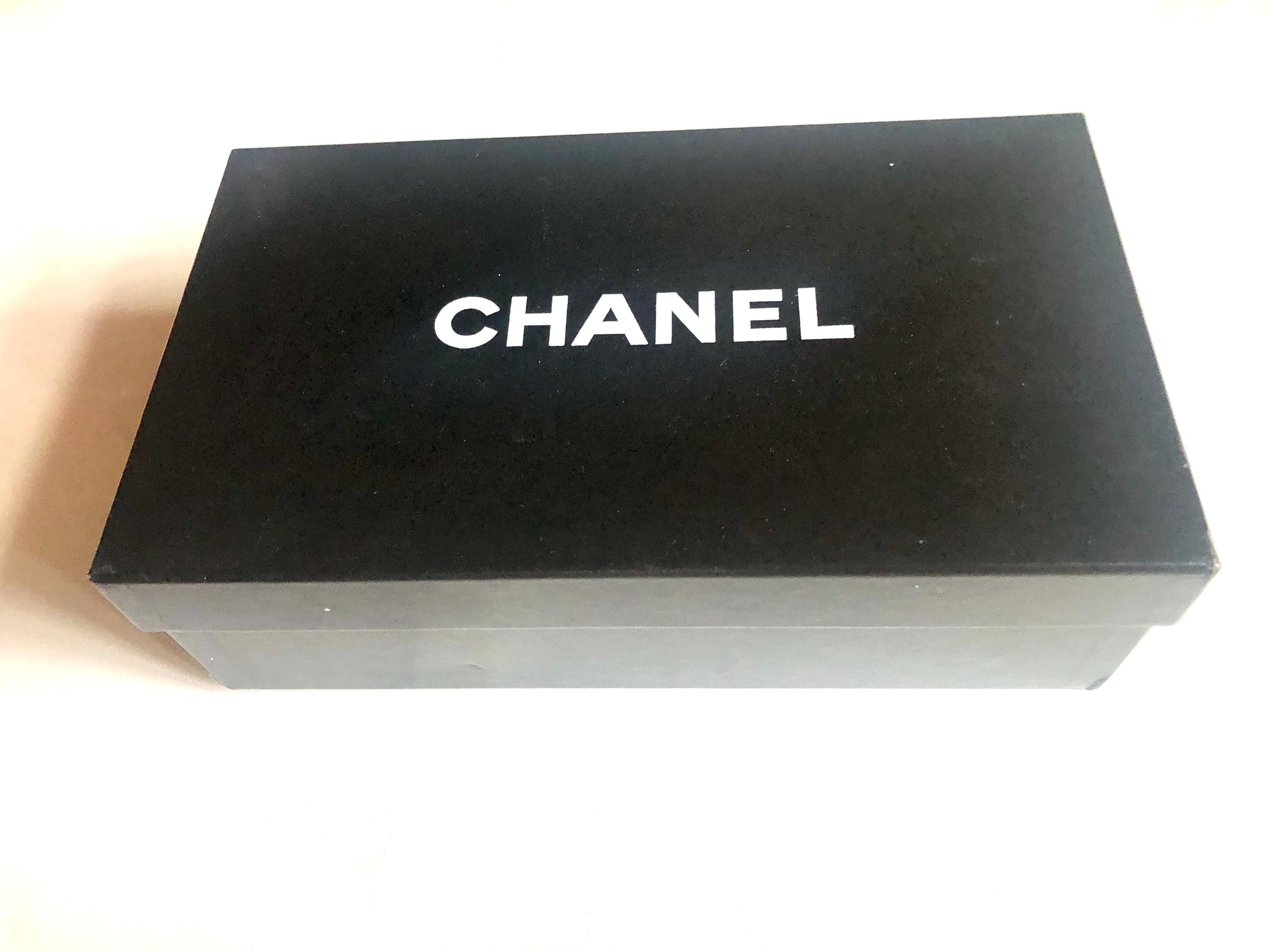 CHANEL Box Black Gift Box Accessories Chanel Fashion Gift