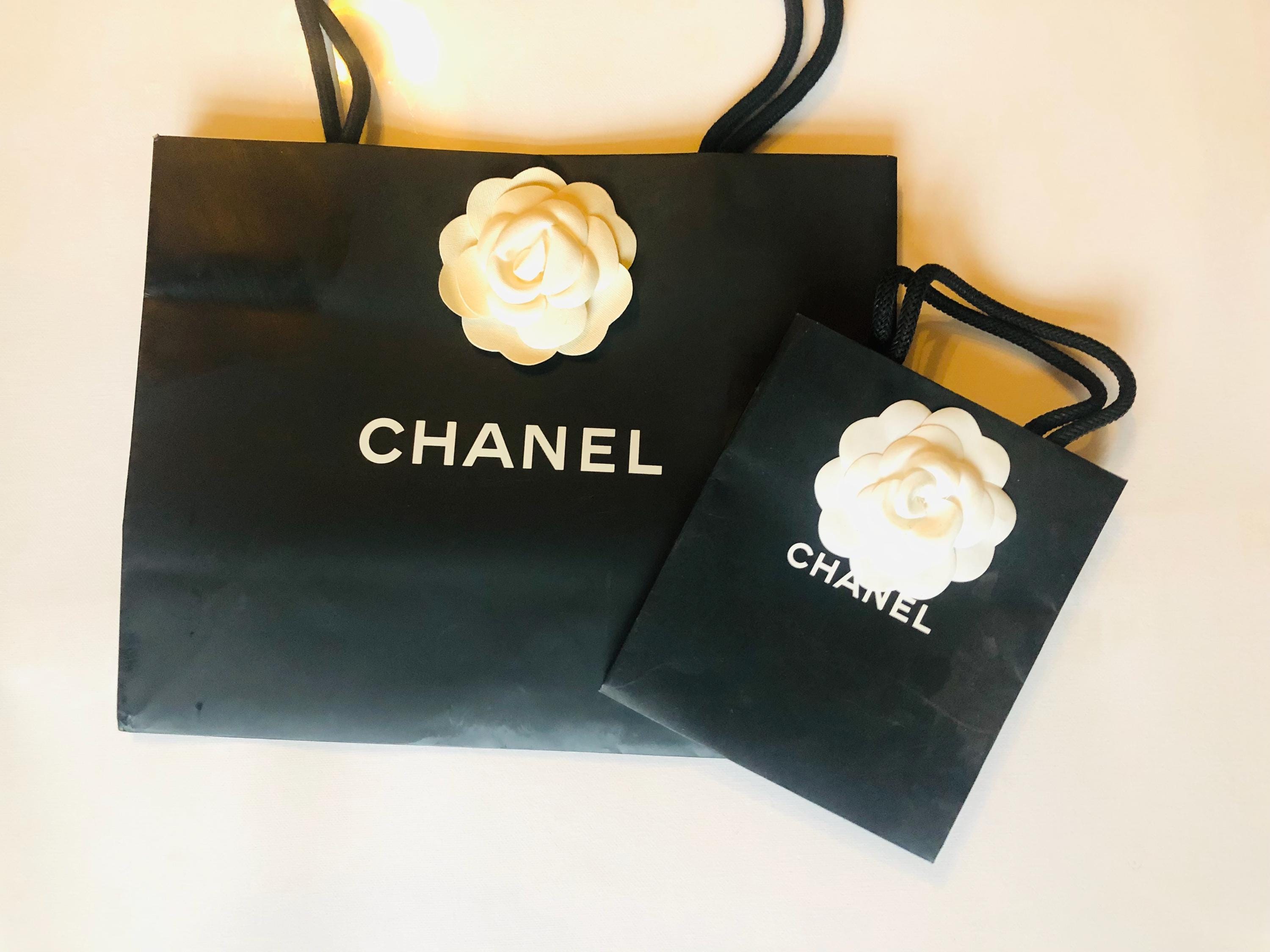Chanel Camellia Shopping Bag CHANEL With Symbolic Camellia Gift