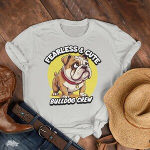 Bulldog Tshirt Gift for Dog Owners