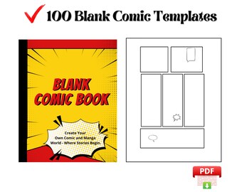 Cómic en blanco: crea tus propias historias
