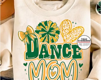 Dance Mom PNG Image, Dance Leopard Hot green and gold Design, Leopard Print Heart Png, Leopard Glitter Maroon Sublimation Designs Downloads