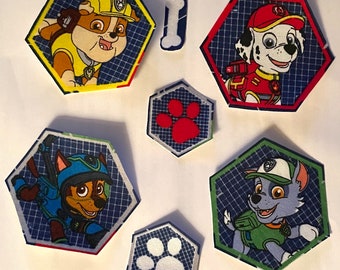 Paw Patrol Badges | Etsy
