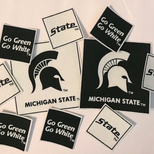 State Iron on Patches Michigan Etsy