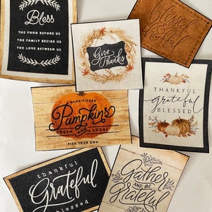 May include: A set of six framed signs with fall-themed messages. The signs feature a variety of fonts and designs, including pumpkins, leaves, and wreaths. The signs are perfect for adding a touch of autumn charm to your home decor.