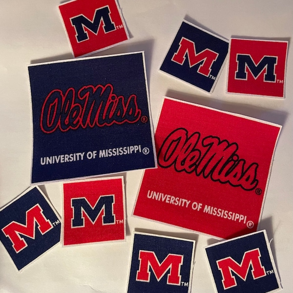 Ole Miss Applique Etsy