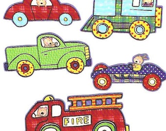 Toddler Toys - Iron On Fabric Appliques- Cute for baby showers