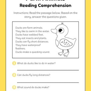 Printable Reading Comprehension Passages for Kids | 8 Engaging Stories & Activities (Ages 6-10)