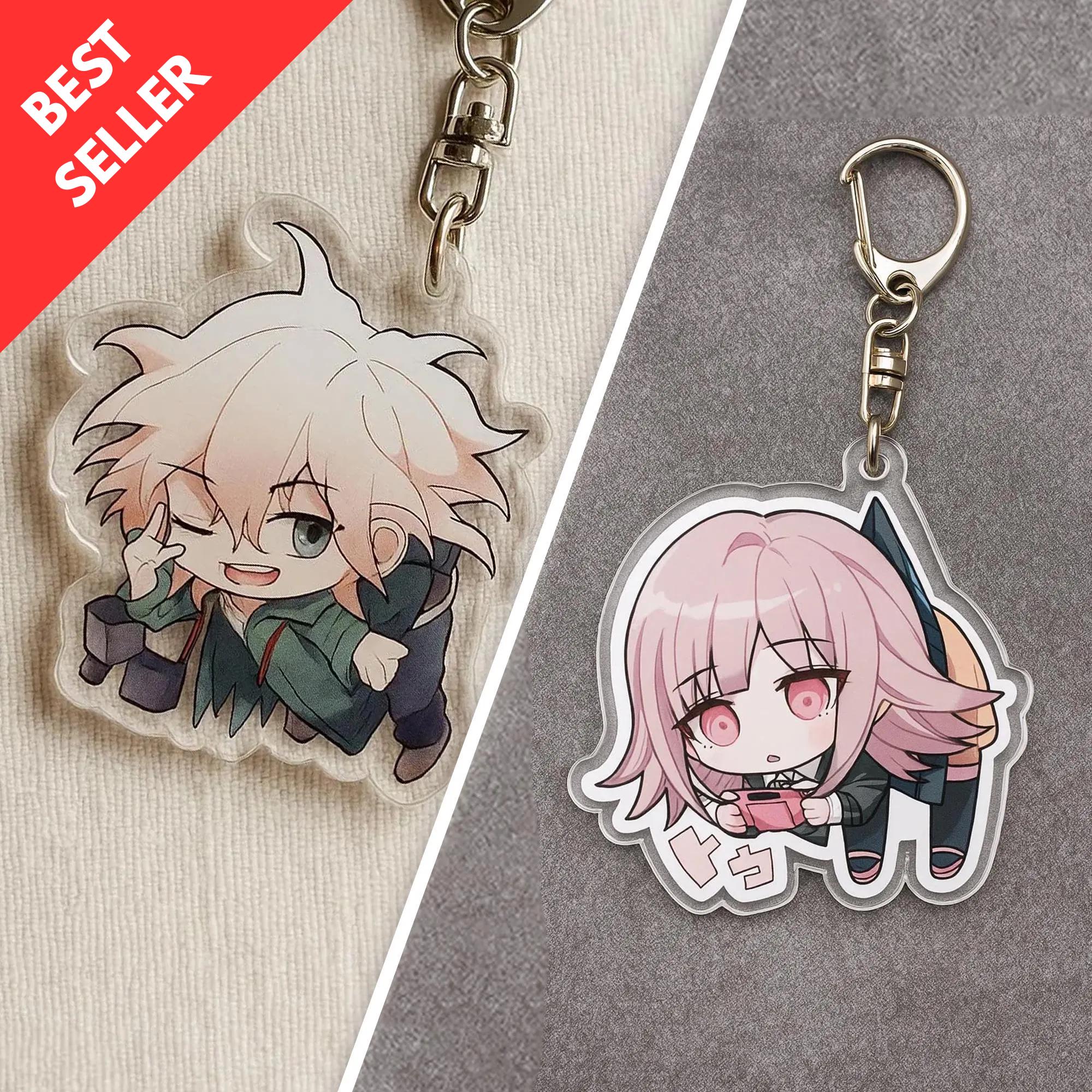 ダンガンロンパ ステラマップ アクリルチャーム キーホルダー 七海千秋 ヒビあり ダンガンロンパ ステラマップ アクリルチャーム キーホルダー