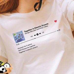 Personalized Song Lyrics Shirt, Custom Song Name Shirt Gift For Birthday, Custom Song Name Shirt, Personalized Music Tee, Favorite Song Tee
