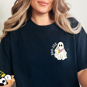 Comfort Colors Boo Jee Shirt, Halloween Ghost Shirt, Spooky Ghost Shirt, Boo Jee Ghost Shirt, Halloween Shirt, Halloween Gifts, Boo Jee Tee