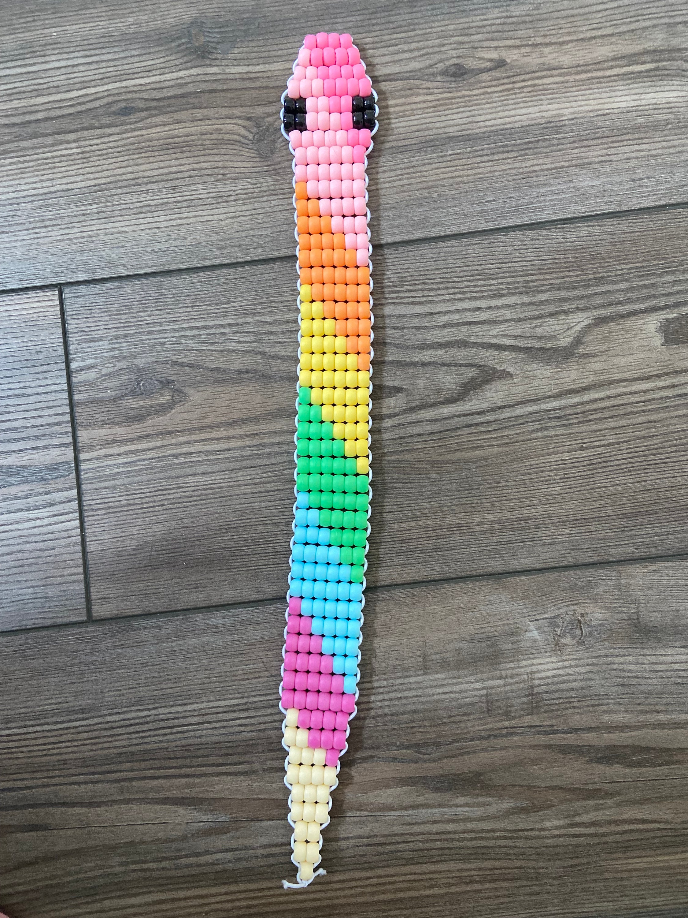 Custom Size and Colors Kandi Snake Fidget Toy - Etsy