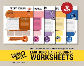 Inside Out 2 Emotional Regulation Worksheet Social Emotional Learning Kids Therapy Worksheets School Counselor Resources Coping Skills Tools