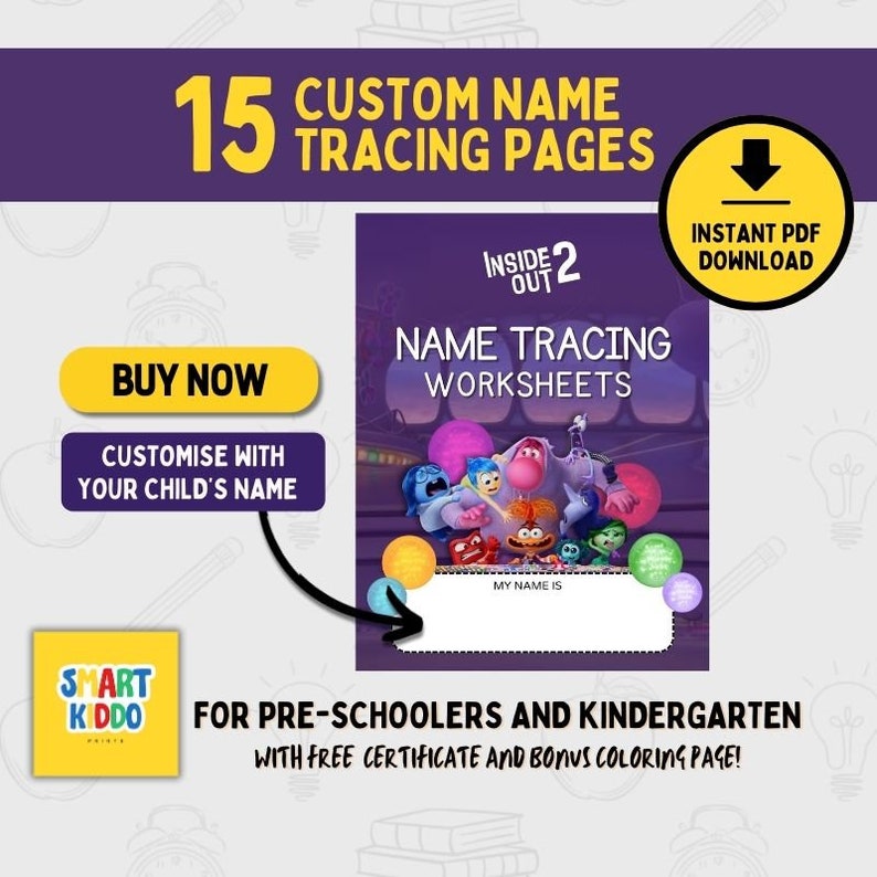 Inside Out 2 Emotions Activity Worksheet Classroom Therapy for Kids ...