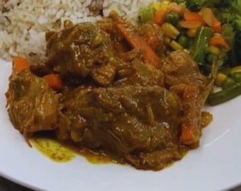 Jamaican Curry Goat Stew Recipe | How-To Video Guide (Digital Recipe)