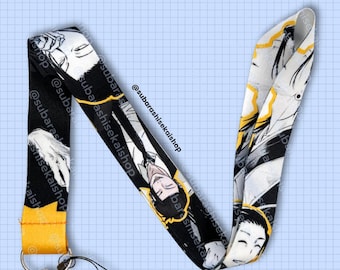 Anime-sleutelkoord • Dubbelzijdige sublimatie • Design Jujut 04