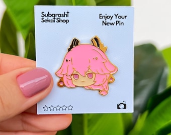 Emaille pin anime • Hoogwaardig metaal • Design generatie 04