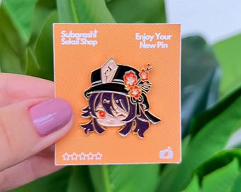 Pin de esmalte de anime • Metal de alta calidad • Diseño Gen 02
