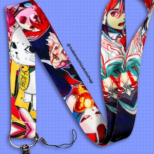 Anime Lanyards / Anime Keychain / Lanyards for Otaku Fans, Kawaii Gift / Keychain dan 02