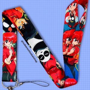 Anime Lanyards Keychain / Lanyards for Otaku Fans, Kawaii Gift / Ran 01
