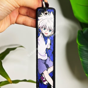 Double-Sided Sublimation Anime Keychain – Gift for Anime Fans and Collectors Hunter 06
