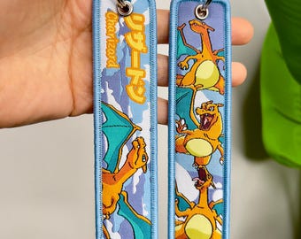 Llavero de Anime Jet Tag / Doble Cara – Diseño Chariza 01