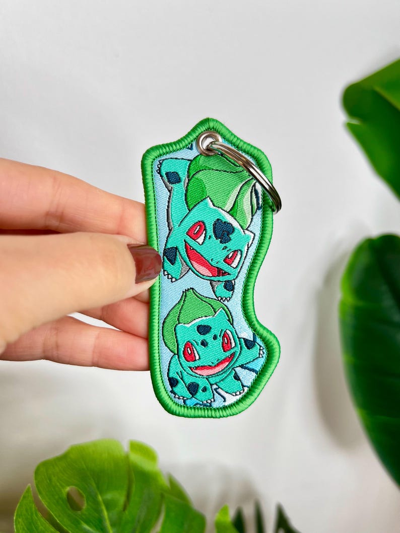 Keychain Pokémonanime Jet Tag Keychain / Double-sided – Design Bulba ...
