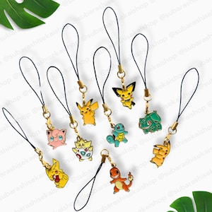 Anime Anhänger / Anime Anhänger / Anime Anhänger / Handyanhänger für Otaku Fans, Geschenk Kawaii / Handyanhänger Monster Poke 02