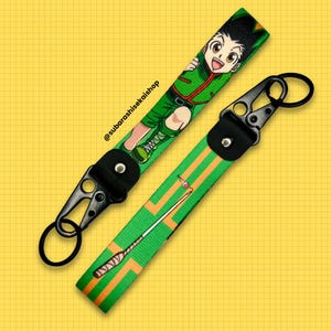 Anime keychain /  Anime key strap / Key Strap for Otaku Fans, Kawaii Gift / Keychain Hunter anime 02