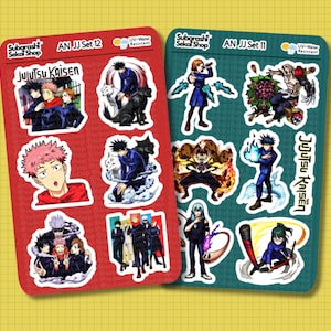 Stickers Anime / Blue Eyes wizards / Kawaii Chibi / Sticker Sheet / High Quality UV & Water Resistant Vinyl Sticker / Holographic Sticker 06