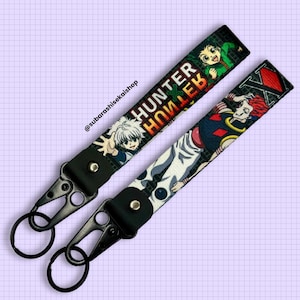 Anime keychain /  Anime key strap / Key Strap for Otaku Fans, Kawaii Gift / Keychain Hunter anime 05