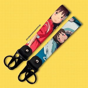 Anime keychain /  Anime key strap / Key Strap for Otaku Fans, Kawaii Gift / Keychain Studio 02