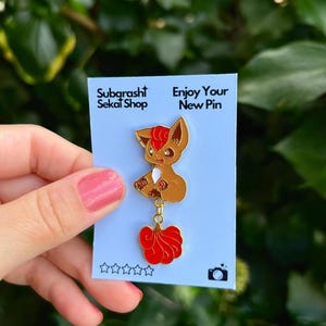 Hard enamel pin Kawaii Cute Collectibles Pocket Monster 12