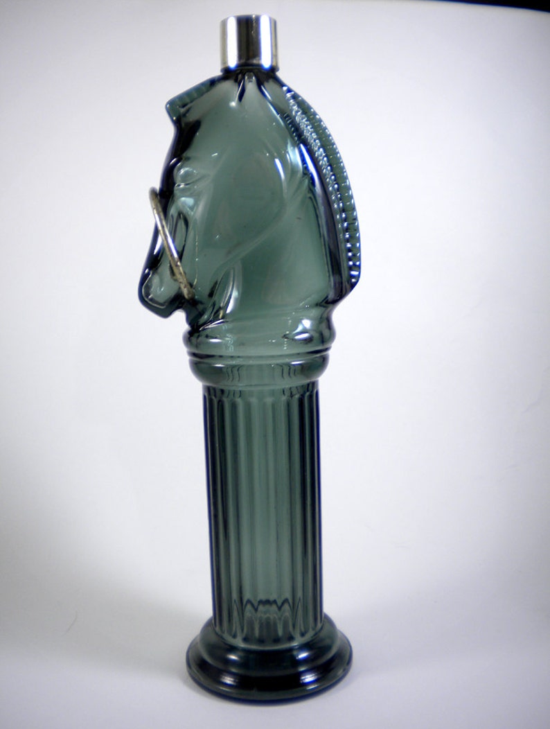SALE Vintage Avon Style Horse Shaped Cologne Bottle Etsy