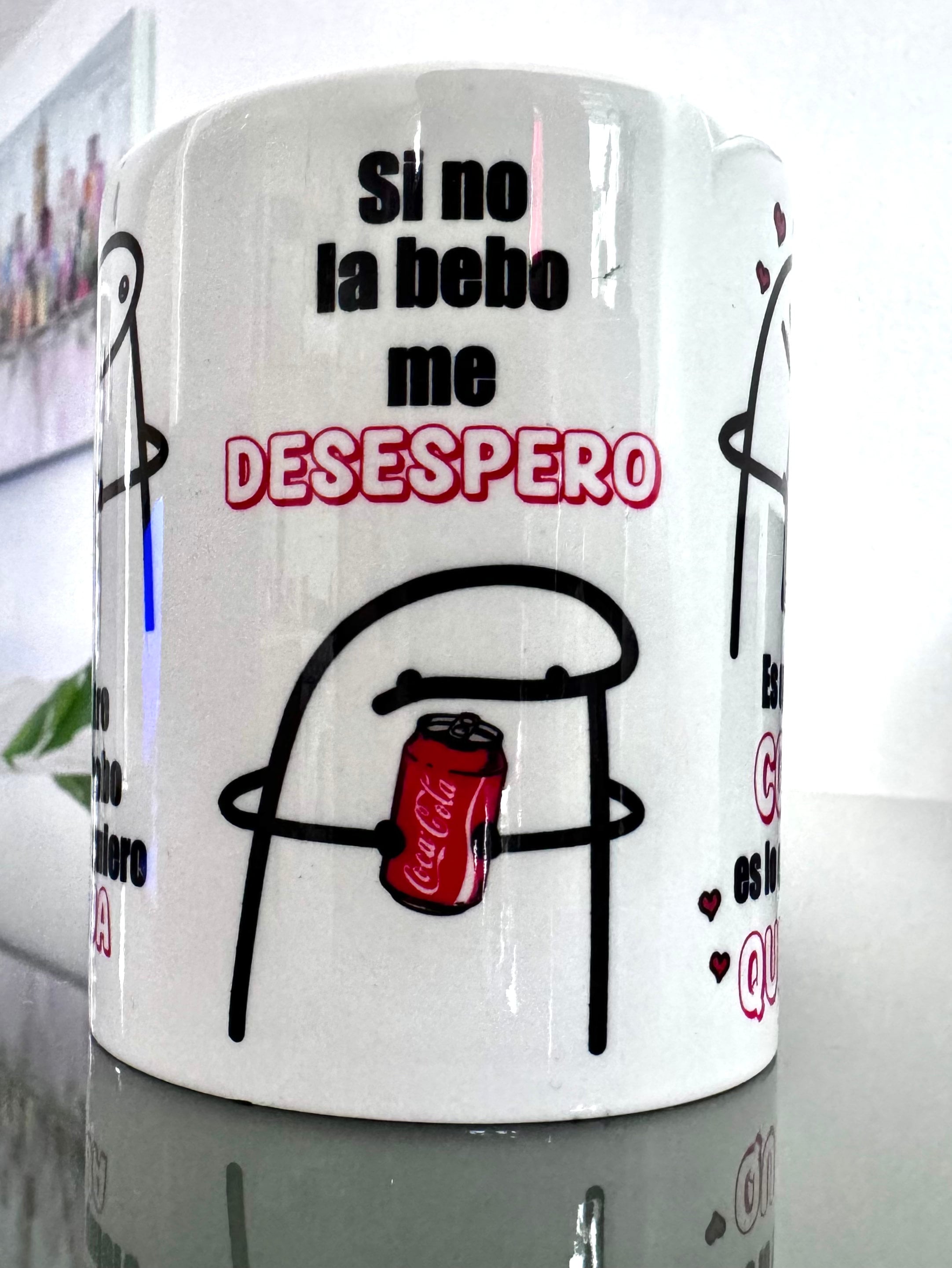 Taza Tomando Coca mi riñón se relaja - Etsy España