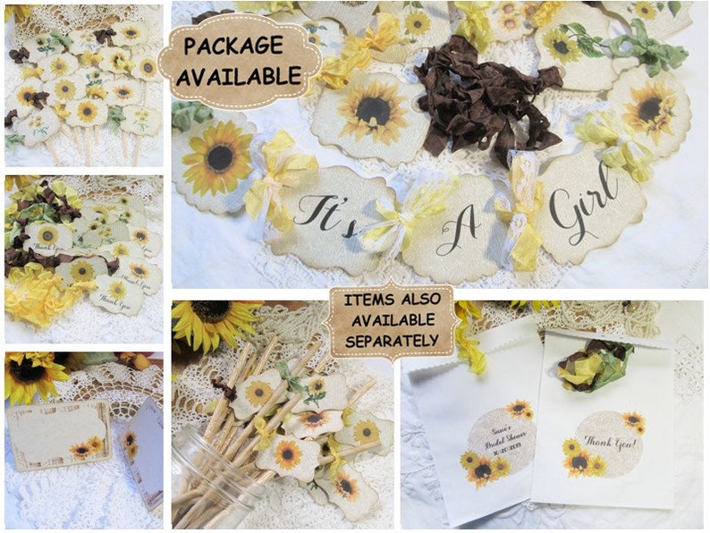 sunflower baby items