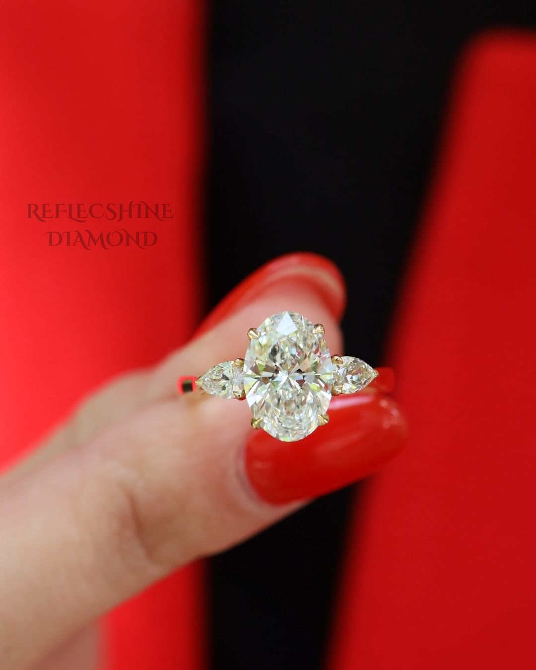 Oval Cut 5 Carat IGI Certified E Color VS1 Clarity Lab Grown Diamond ...