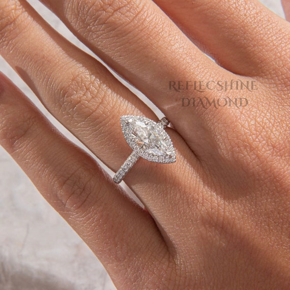 2.30 Carat F Color VVS2 Clarity IGI Certified Marquise Cut
