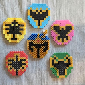 Power Rangers Mystic Force Helmets | Choose from 1 or all 8 | Perler | Solaris Knight | Power Rangers Helmets | MagiRanger