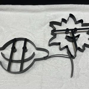 Pair of William Sonoma Pancake Molds. Saturn and the Sun