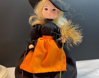 Bradley Doll Miss October 1970’s Bradley Doll Halloween Witch