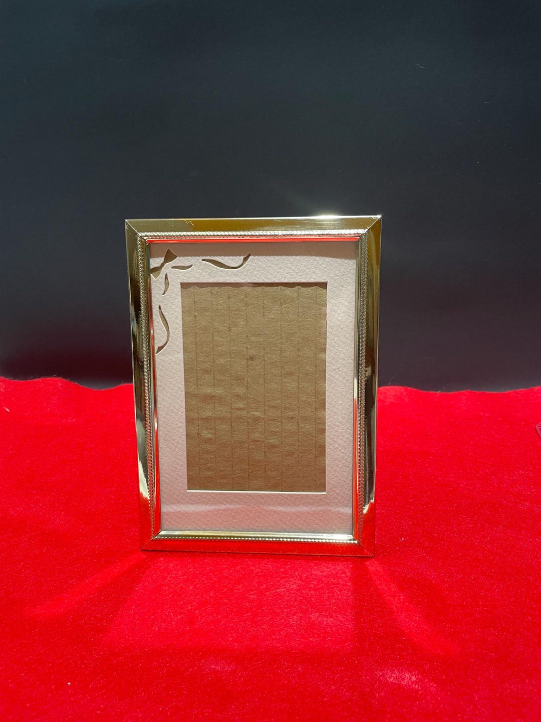 Gold Bow 5x7 Picture Frame - 8 Oak Lane
