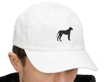 Embroidered Great Dane Baseball Cap Dog Embroidery Baseball Hat Funny Great Dane Mom Gift Idea Classic Dad Cap