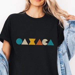 Oaxaca Mexico Shirt Mexican Tshirt Vintage Retro Oaxaca Gifts Souvenir Unisex T-Shirt